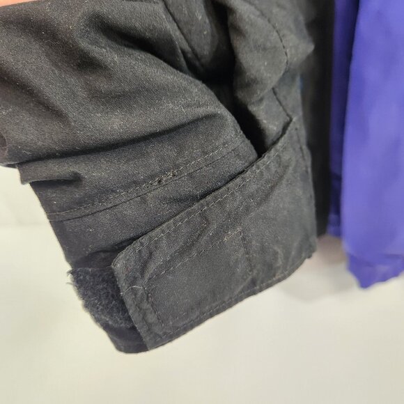 Taiga Gore-Tex Jacket Men's Large Purple Hooded Full Zip Nylon Rain Outdoor Ski - Picture 5 of 16